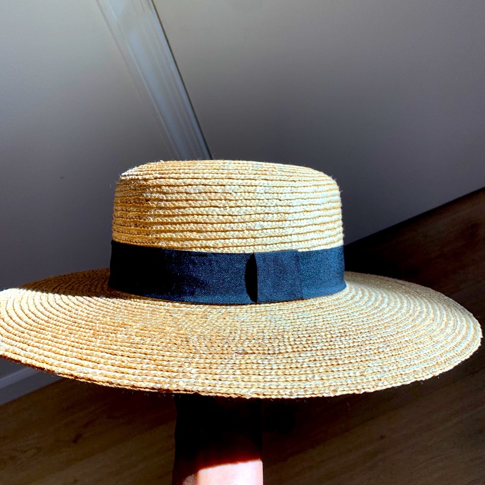 Lucky Brand Structured Boater Hat